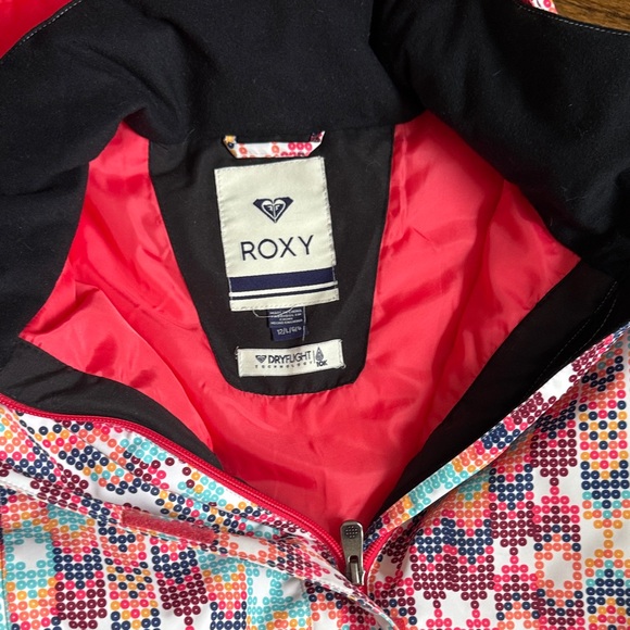 Roxy Multicolor winter jacket - Picture 2 of 3